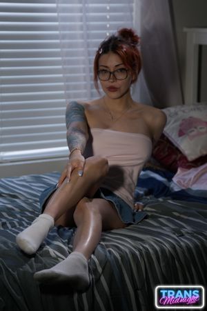 Kawaii Jess Rides Black Cock Bareback - Photo 12