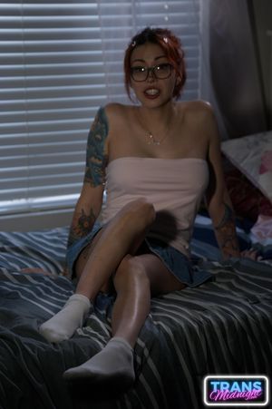 Kawaii Jess Rides Black Cock Bareback - Photo 14