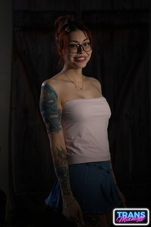 Kawaii Jess Rides Black Cock Bareback - Photo 6
