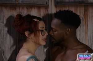 Kawaii Jess Rides Black Cock Bareback - Photo 87