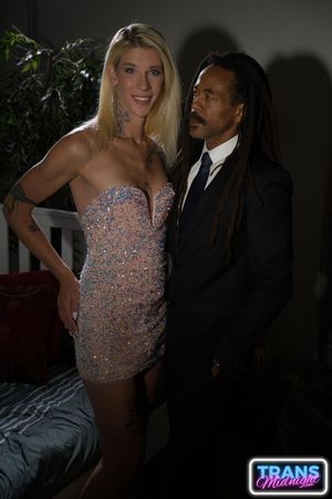 Bareback Anal with Princess Gray Perrier and Her Black Lover - Photo 72