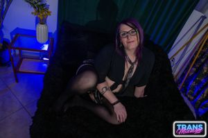 Violet's Halloween Surprise: Bareback Anal with Her Masked Lover - Photo 26