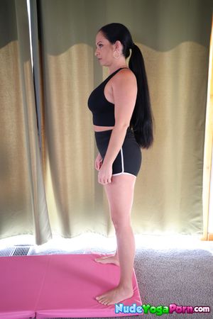 Nicole Parker’s yoga solo turns hot—she strips slow, then fucks herself raw till she cums - Photo 3