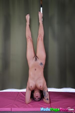Kira's Sensual Yoga Masturbation Journey - Photo 108