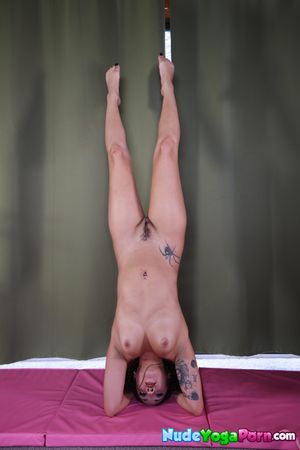 Kira's Sensual Yoga Masturbation Journey - Photo 109
